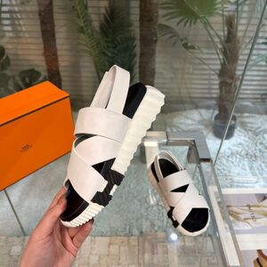 Sandel Hermes white