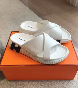 Slipper Hermes white