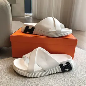 Slipper Hermes white