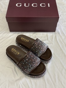 GUCCI slipper Brown