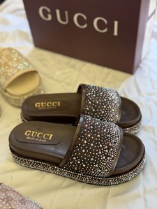 GUCCI slipper Brown