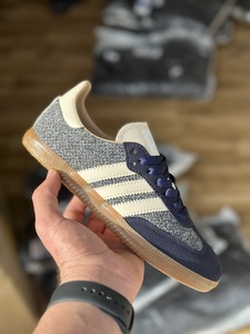 Adidas Samba  nevy Beige