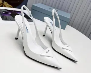PRADA white heels