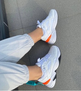 Nike M2k beige orange