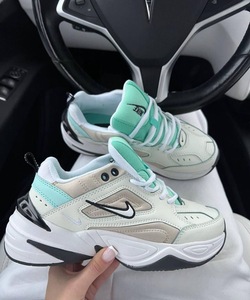 Nike M2k beige blue