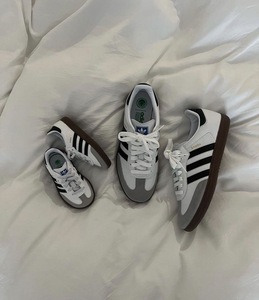 Adidas Samba white and black