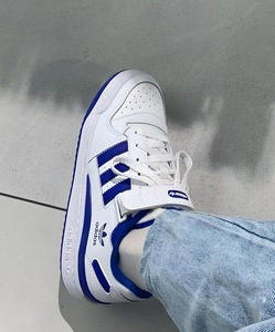 adidas Forum Low white blue