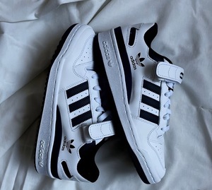 adidas Forum Low  white black