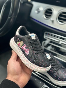 Disney Barbie Kids Shoes - Black White