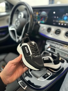 BOSS m2 shoes kids- Black white