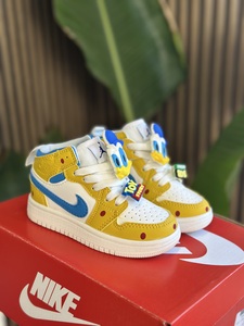Nike AJ Yoy Bob kids - Yellow Blue