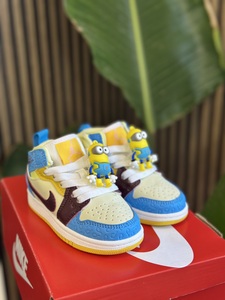 Nike AJ Squirrel kids - blue black