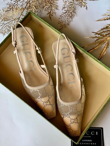 Heel gucci white