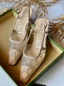 Heel gucci white