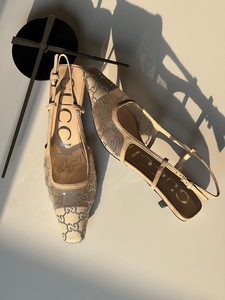 Heel gucci white