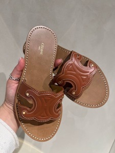 CELINE SLIPER - camel